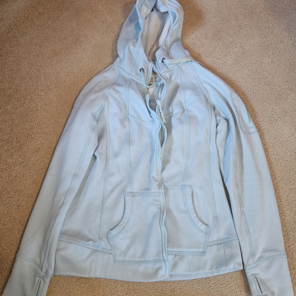 Womans Tangerine Medium Light Blue Size Medium
